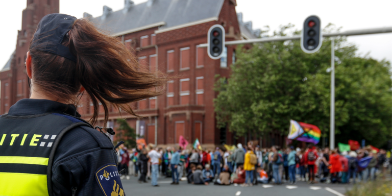 Geen politie-inzet bij demonstratie Extinction Rebellion